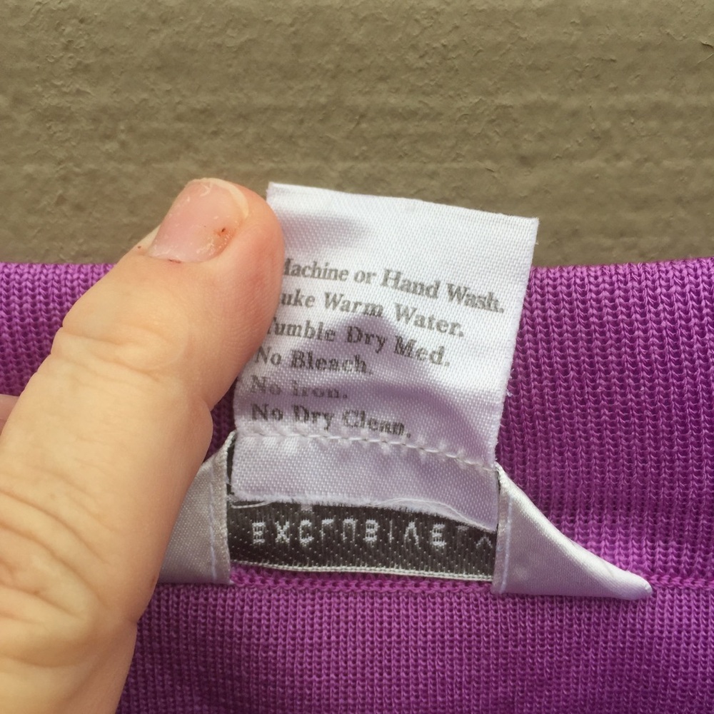 Exclusively Misook Lavender Skirt - Picture 7 of 7